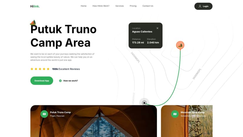 Hilink – Travel App UI
