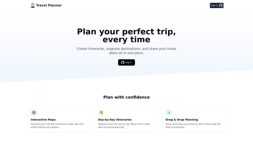 Globe – Travel Planner